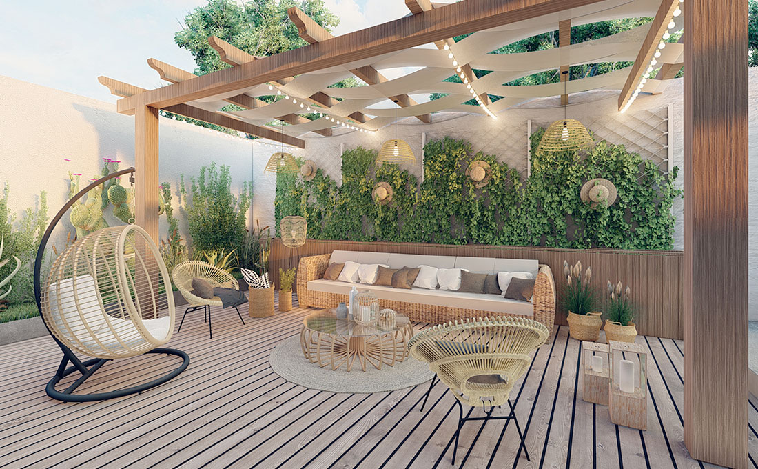 16 ottime idee su tende da Balcone  tende da balcone, patio, tende per  terrazza